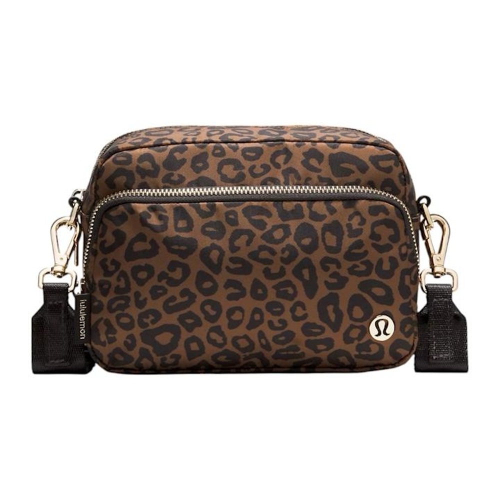 Lululemon Everywhere Crossbody Bag 2L Leopard Print Crossbody Bag